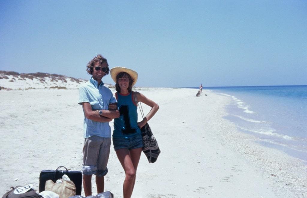 After six months of travelling they finally reached their goal when they set foot on land near the West Australian town of Exmouth.