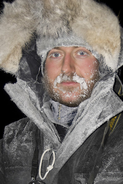 Morten in his natural habitat.