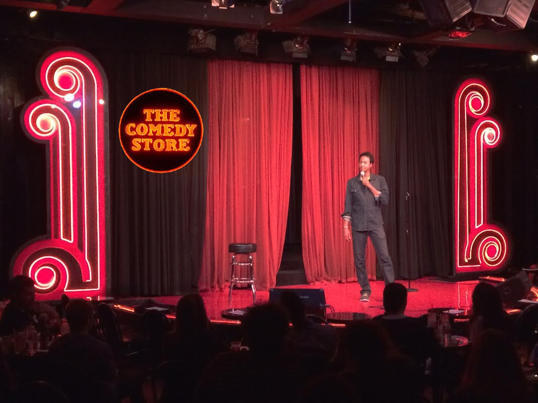 ​Samba performs at The Comedy Store.