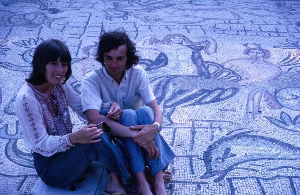 Rome was one of their first stops on their way to Australia.